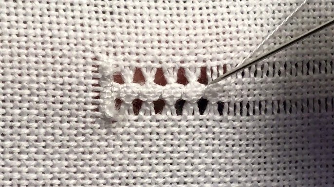 Mengenal Drawn Thread Embroidery dan Cara Membuatnya