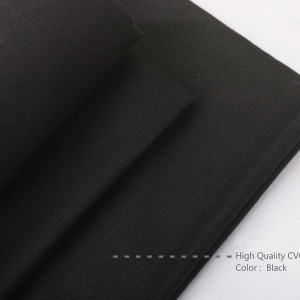 Kain Sprei Katun CVC Warna Hitam (Black)