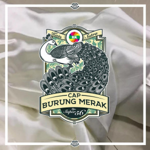 Kain Sutra Super 56 Cap Burung Merak