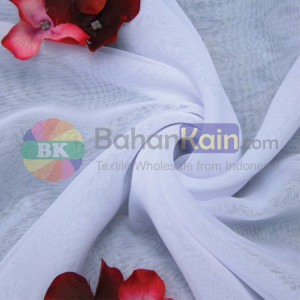 Kain Chiffon 100% Polyester Lebar 115 CM