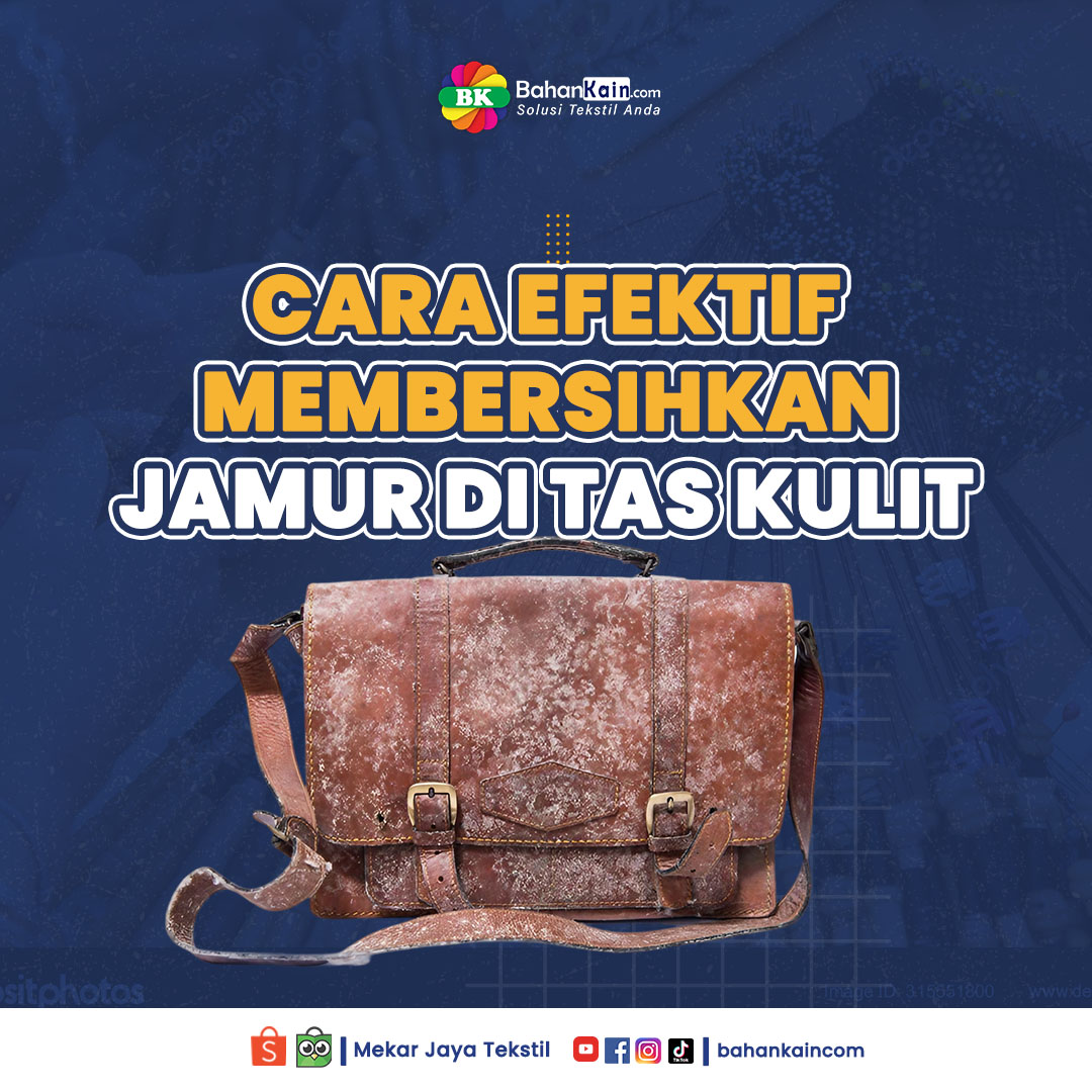 5 Cara Efektif Membersihkan Tas Kulit Yang Berjamur