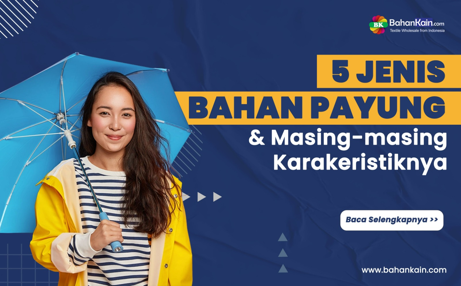 5 Jenis Bahan Payung dan Masing-masing Karakeristiknya