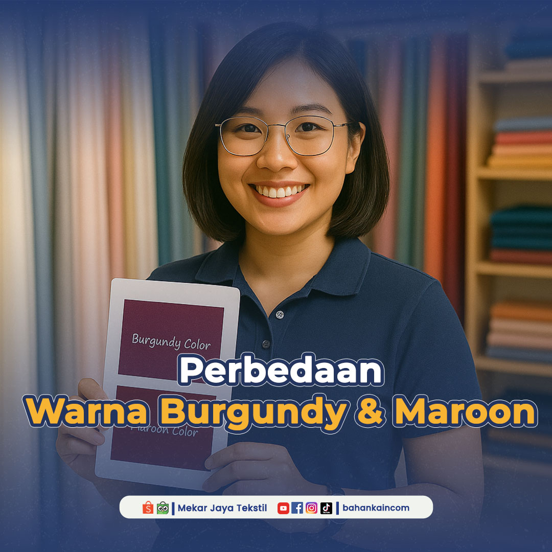 5 Perbedaan Warna Burgundy dan Maroon, Jangan Bilang Sama!