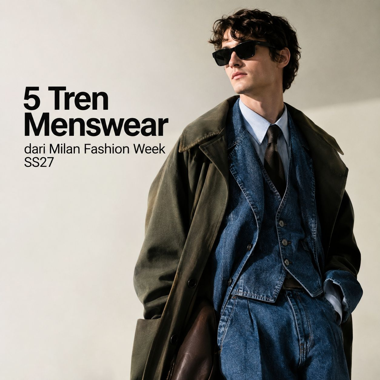 5 Tren Menswear dari Milan Fashion Week SS27: Saat Gaya Pria Makin Berani