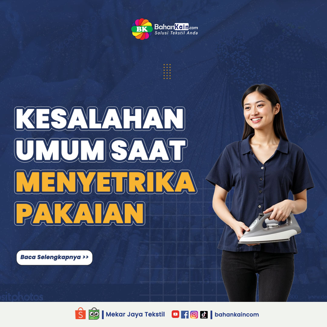 6 Kesalahan Umum Saat Menyetrika Pakaian