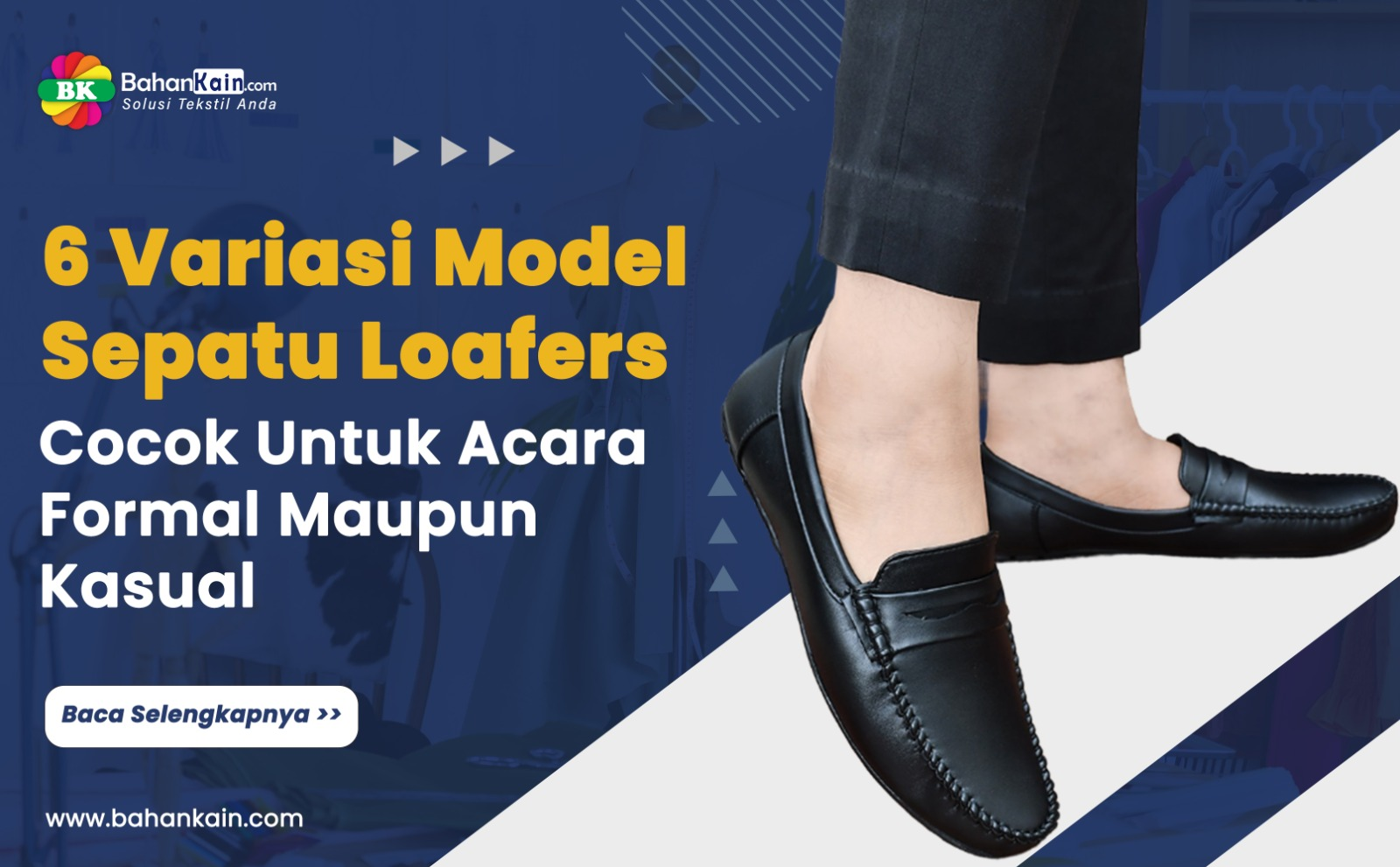 6 Variasi Model Sepatu Loafers, Cocok Untuk Acara Formal Maupun Kasual