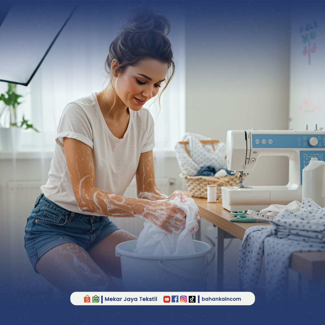 7 Alasan Kenapa Perlu Mencuci Kain Sebelum Dijahit
