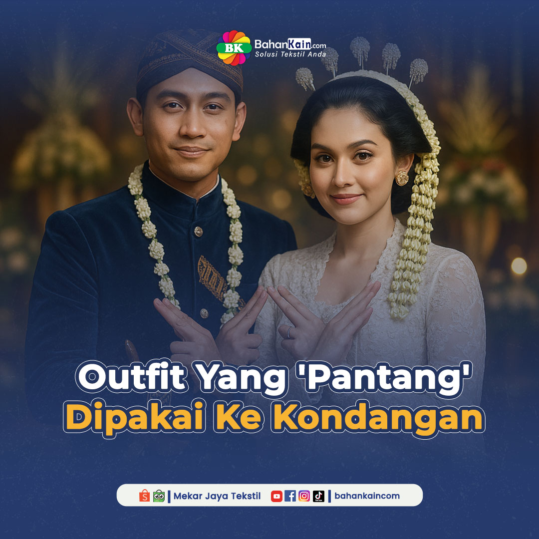 7 Outfit Yang 'Pantang' Dipakai Ke Kondangan
