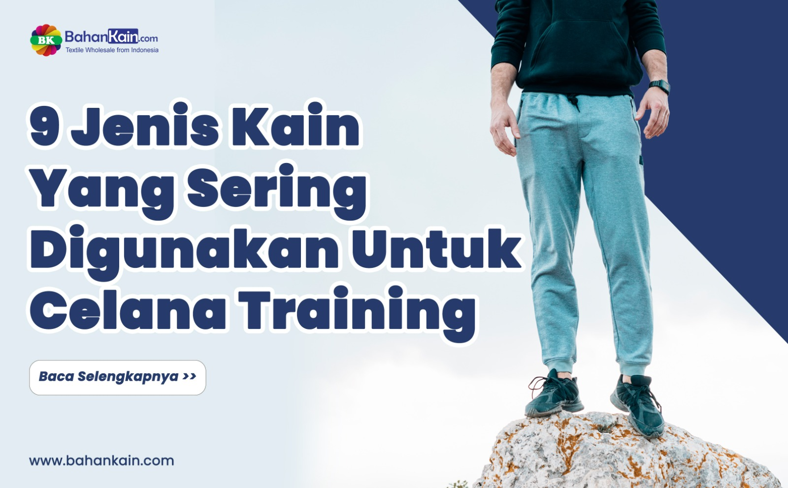 9 Jenis Kain Yang Sering Digunakan Untuk Celana Training