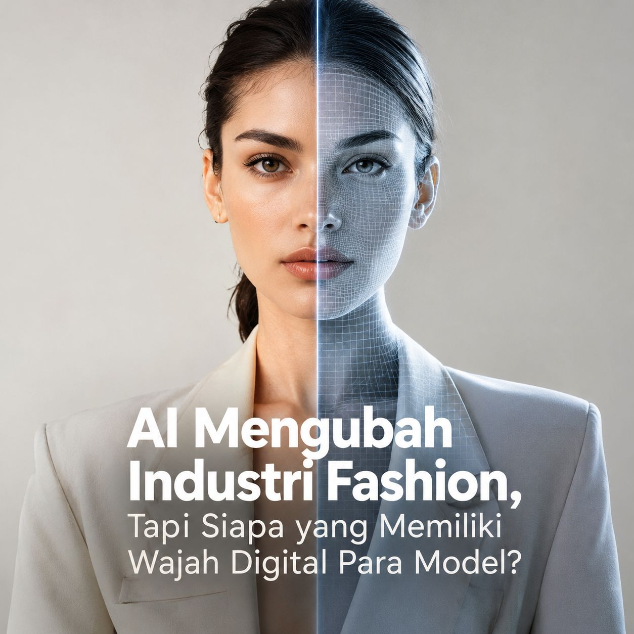 AI Mengubah Industri Fashion, Tapi Siapa yang Memiliki Wajah Digital Para Model?