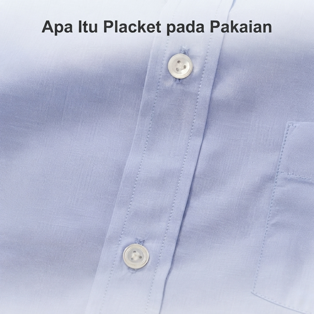 Apa Itu Placket pada Pakaian? Kenali Fungsi dan Jenis-jenisnya