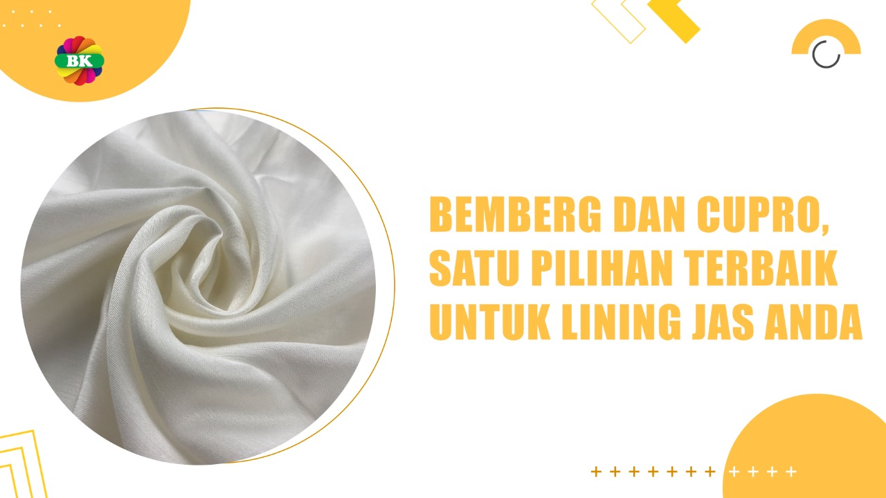 Bemberg Dan Cupro, Satu Pilihan Terbaik Untuk Kain Pelapis Jas Anda