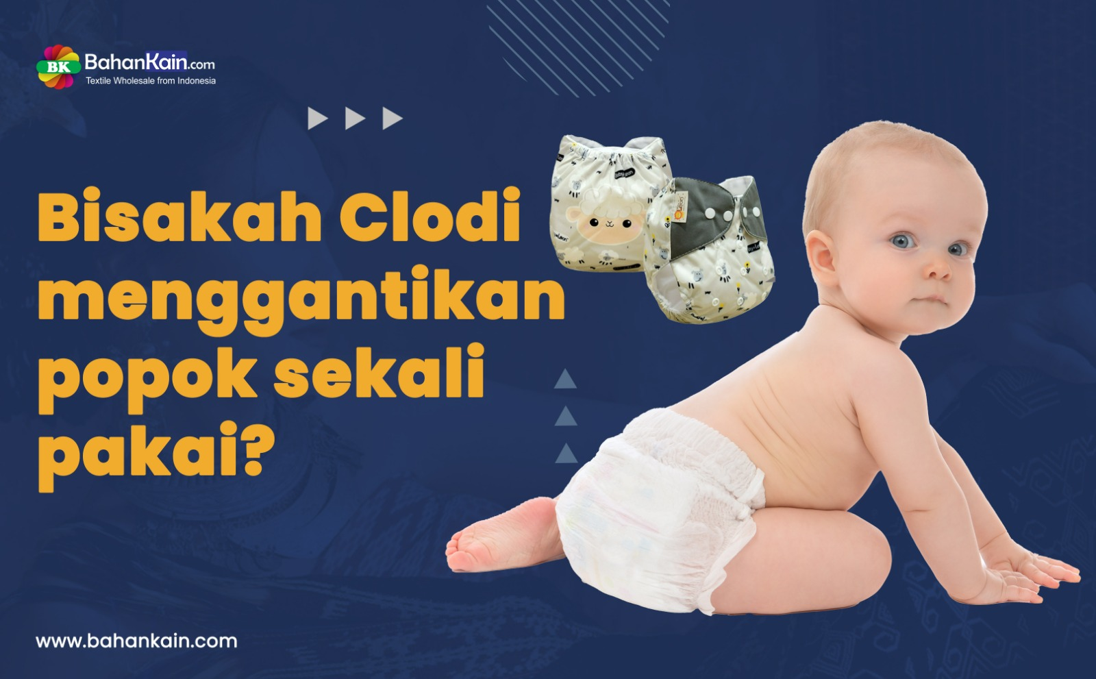 Bisakah Clodi menggantikan popok sekali pakai? Yuk, Simak Kelebihan dan Kekurangannya!
