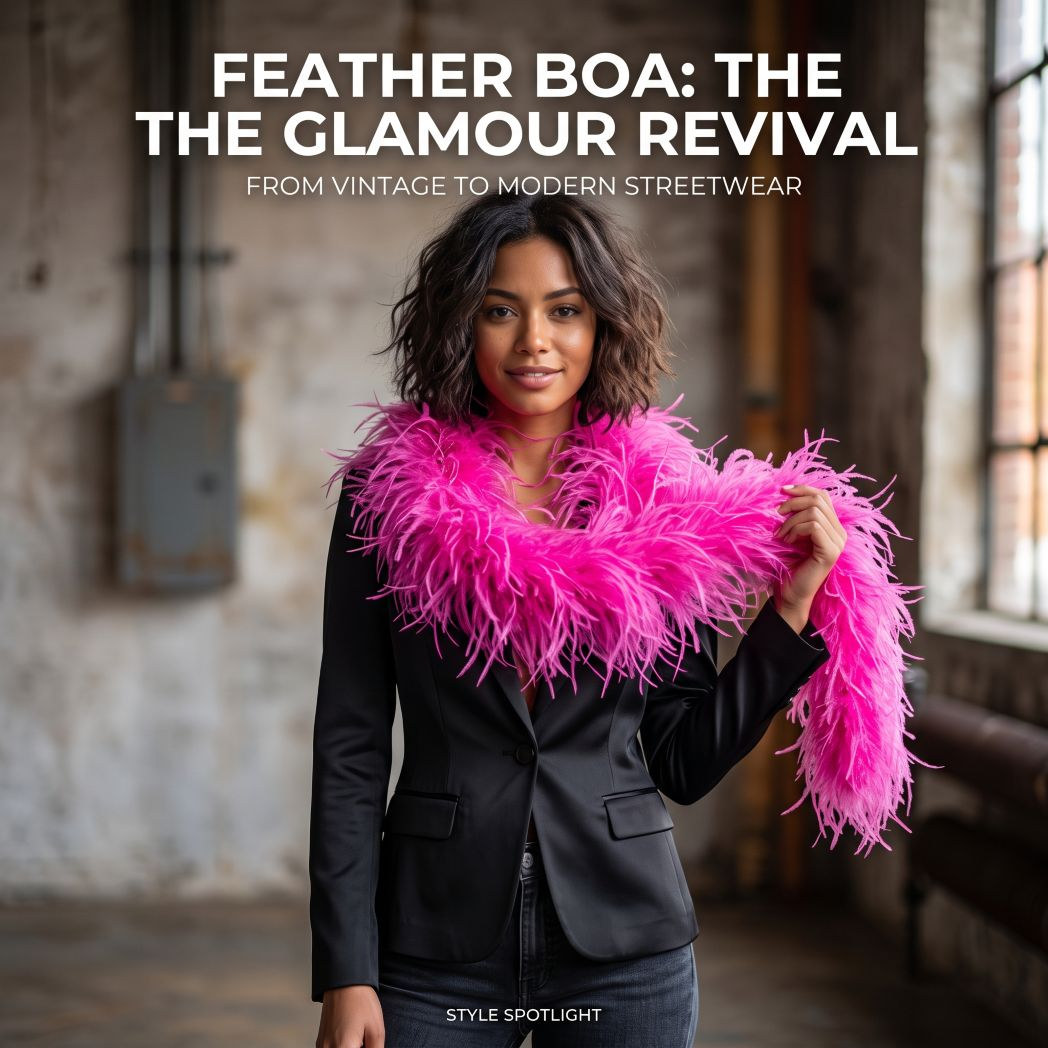 Bukan Cuma Buat Pesta Kostum! Rahasia Tampil Glamor dan Edgy Pakai Feather Boa di Era Modern