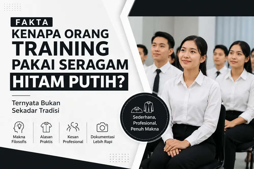 Bukan Sekadar Dress Code, Ini Makna Seragam Hitam Putih Saat Training