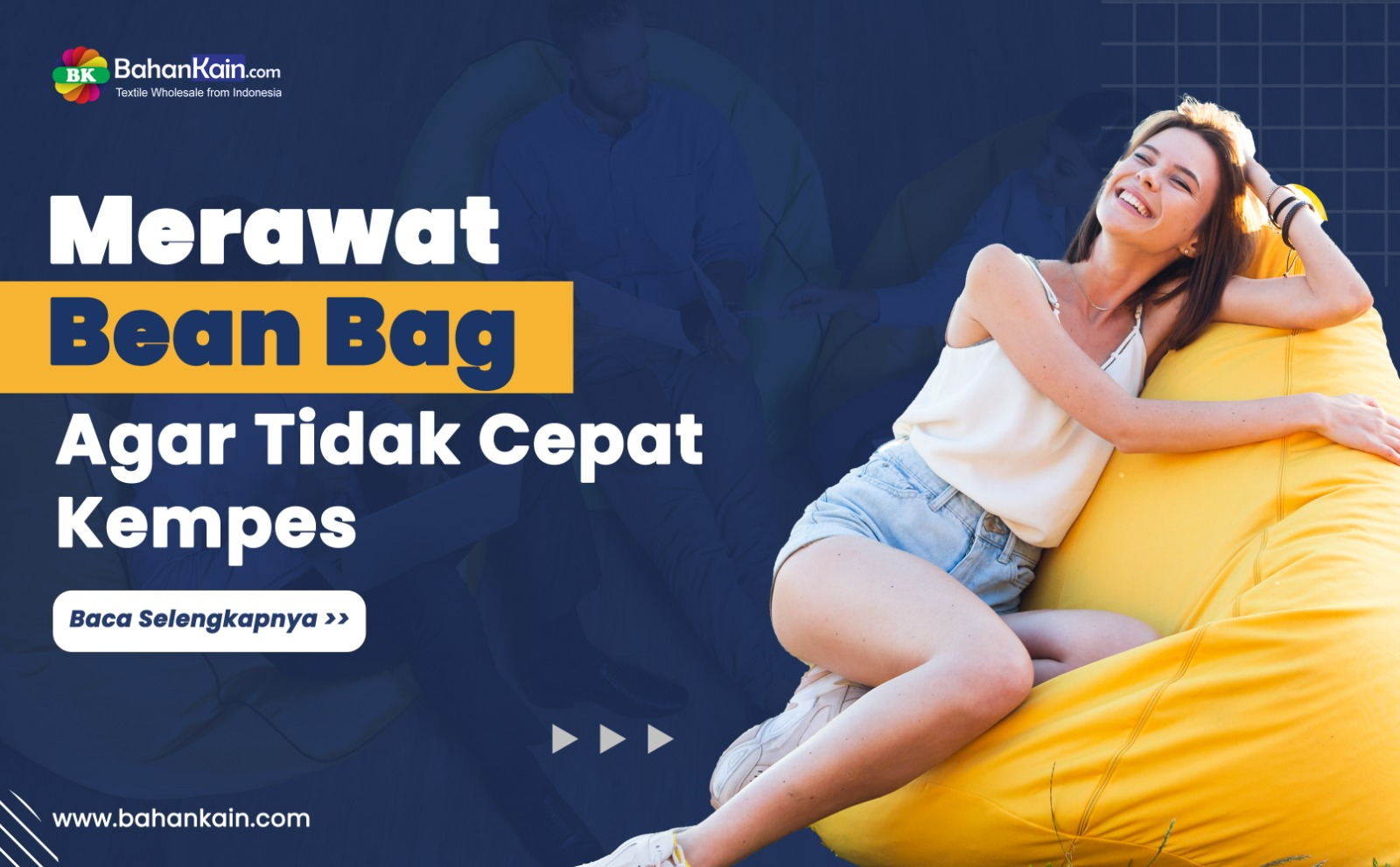 Cara Merawat Dan Membersihkan Bean Bag Supaya Tidak Cepat Kempes