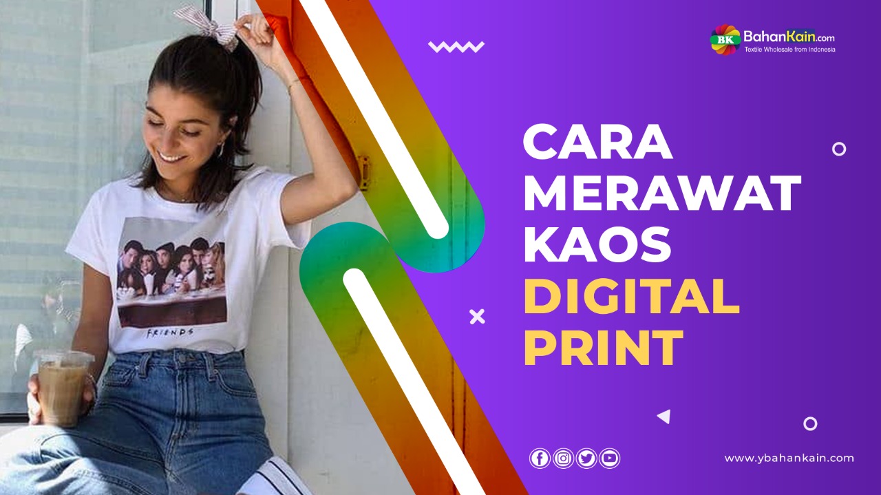 Cara Merawat Kaos Digital Print