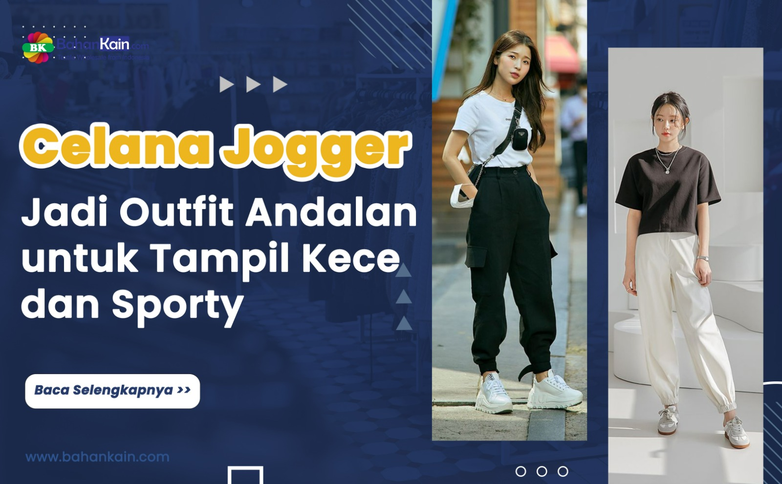 Celana Jogger, Jadi Outfit Andalan untuk Tampil Kece dan Sporty