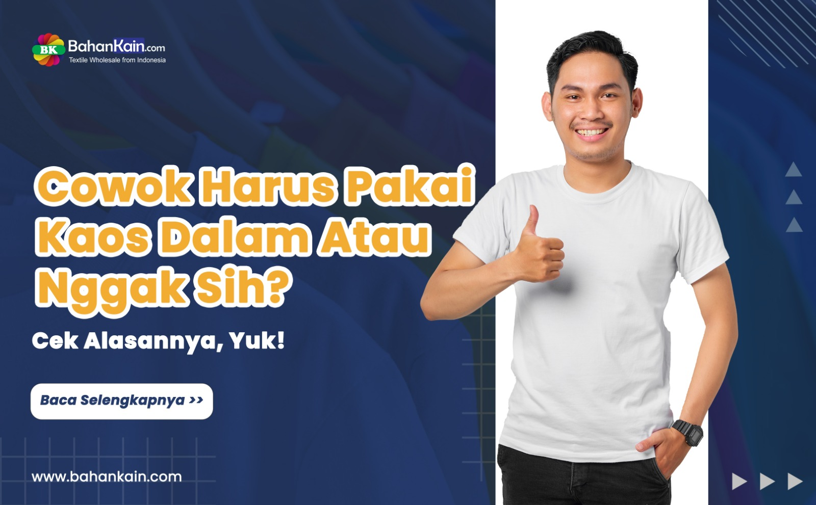 Cowok Harus Pakai Kaos Dalam Atau Nggak Sih? Cek Alasannya, Yuk!