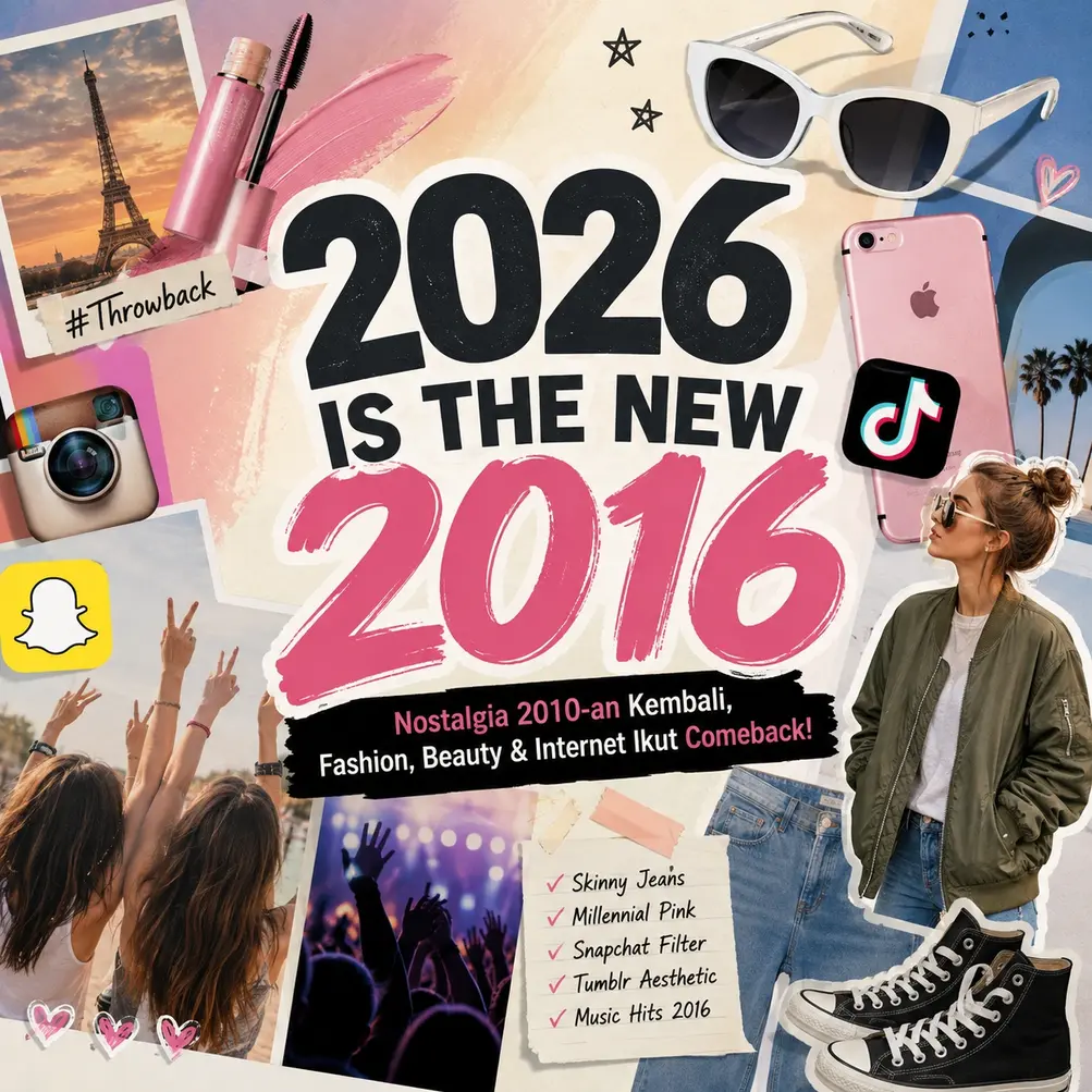 Fenomena “2026 is The New 2016,” Kenapa Gaya Satu Dekade Lalu Tiba-tiba Muncul Lagi?