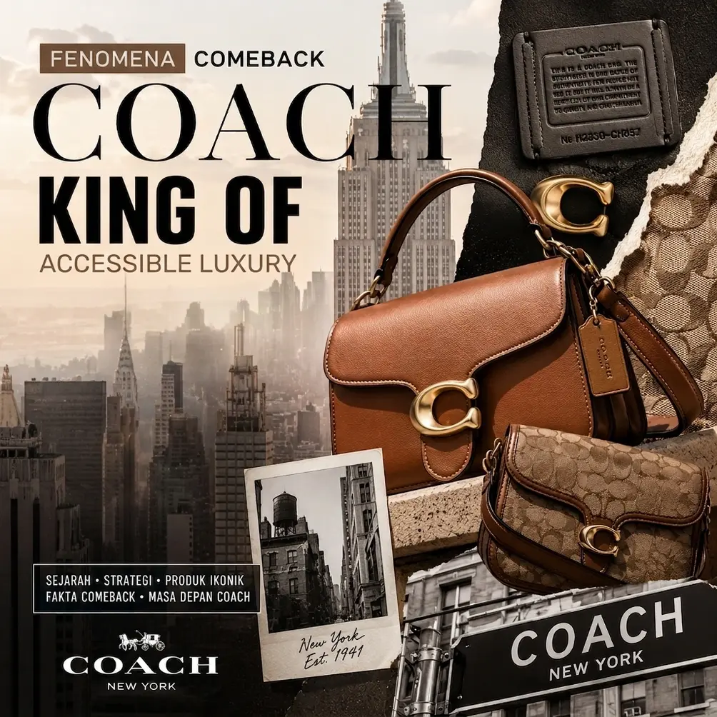 Fenomena Comeback Coach, Bagaimana "Brand Mall" Berevolusi Jadi King of Accessible Luxury