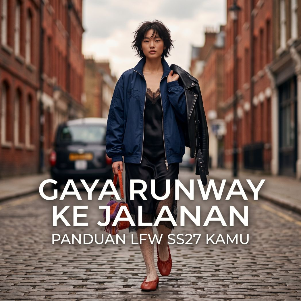 Fix Bikin Pangling! Ini 5 Tren London Fashion Week SS27 yang Paling Mudah Kamu Tiru Sekarang Juga!