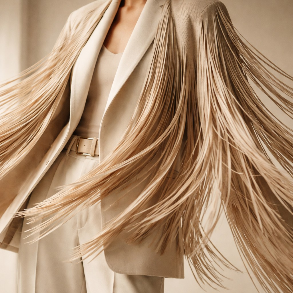 Fringe Fashion Lagi Naik Daun! Ini Alasan Rumbai-Rumbai Bikin Outfit Auto Mahal