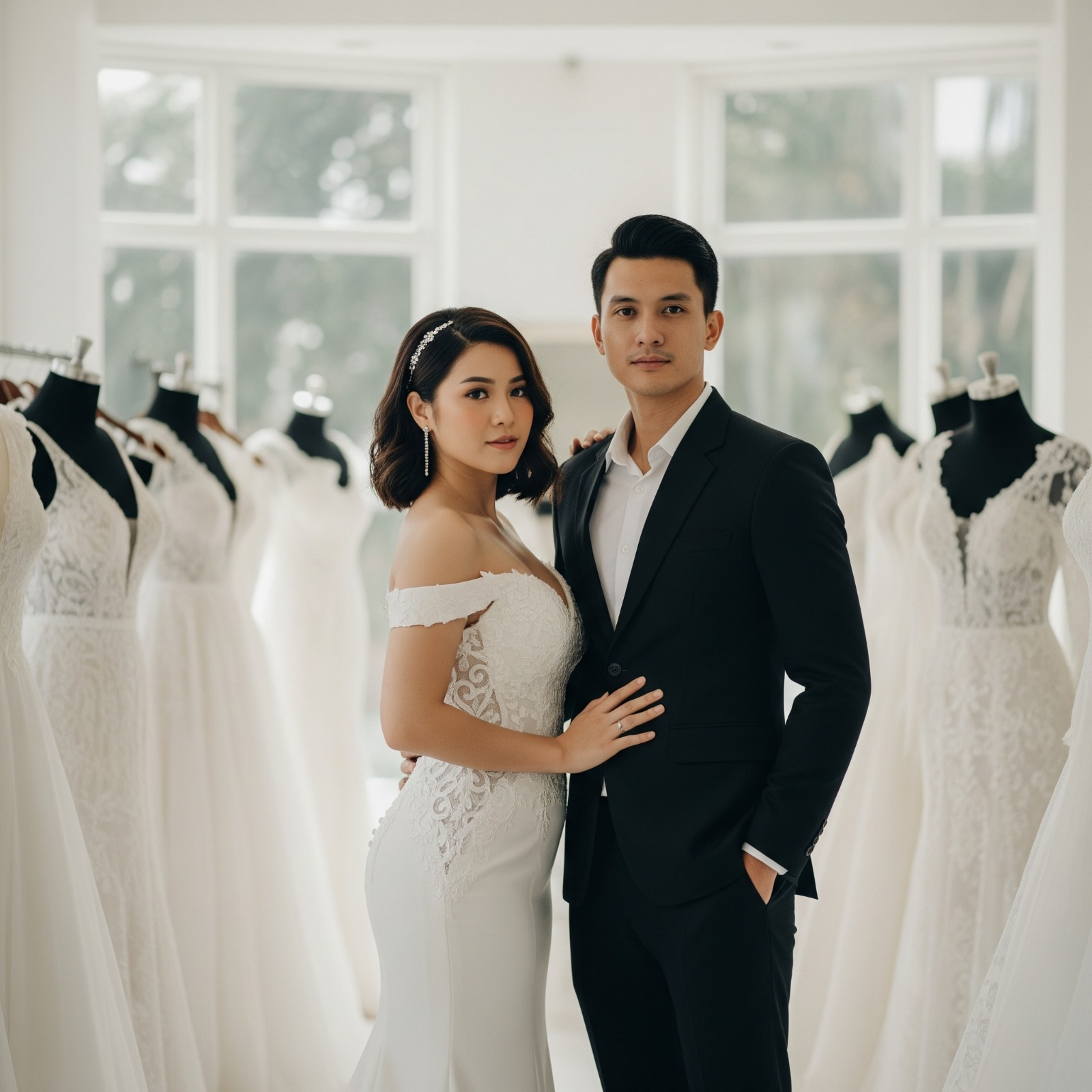 Gaun Pengantin, Beli atau Sewa? Cari Tahu Kelebihan dan Kekurangannya