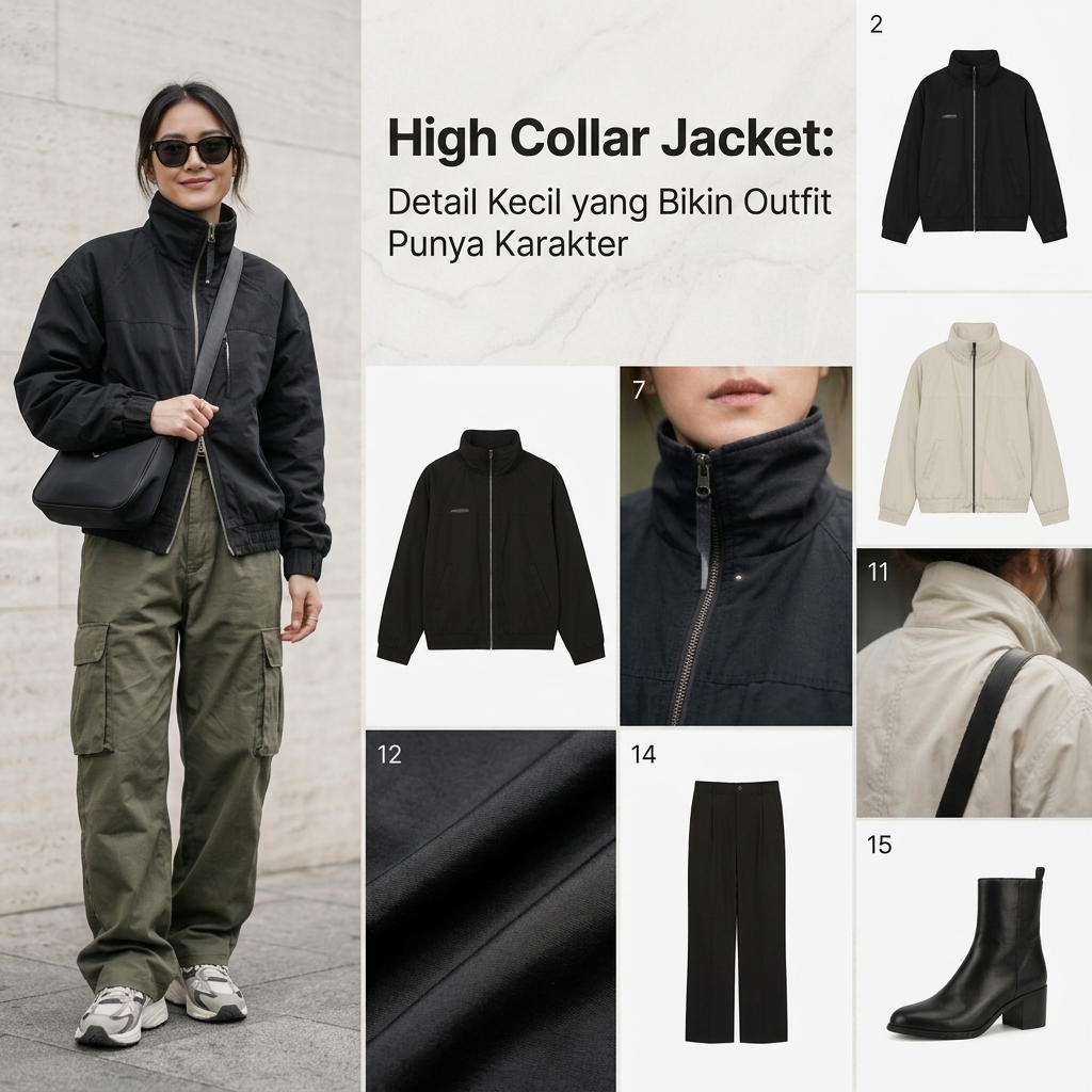 High Collar, Detail Kecil yang Bikin Jaket Punya Karakter