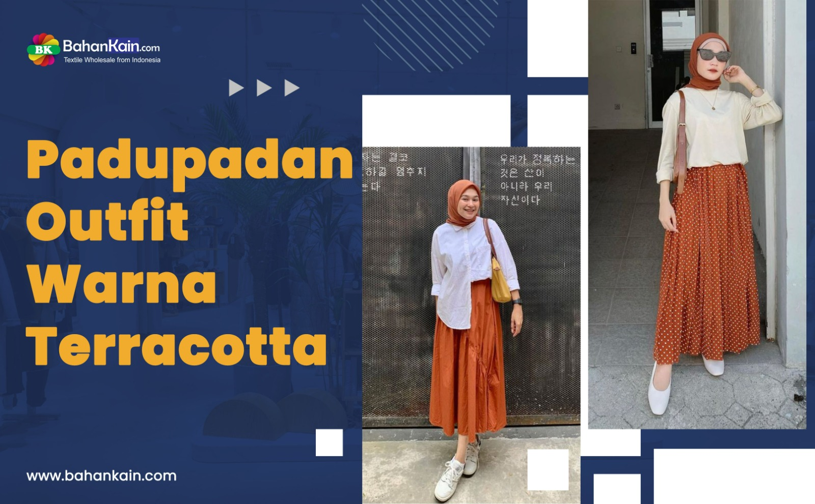 Ide Padupadan Outfit Warna Terracotta, Fresh and Trendy!