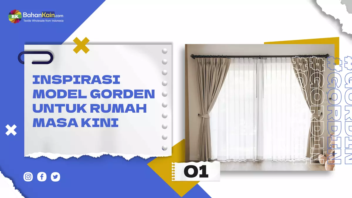 INSPIRASI MODEL GORDEN UNTUK RUMAH MASA KINI