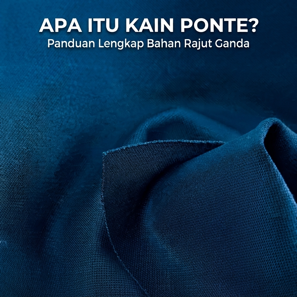 Kain Ponte: Pengertian, Karakteristik, Kelebihan, dan Kegunaannya