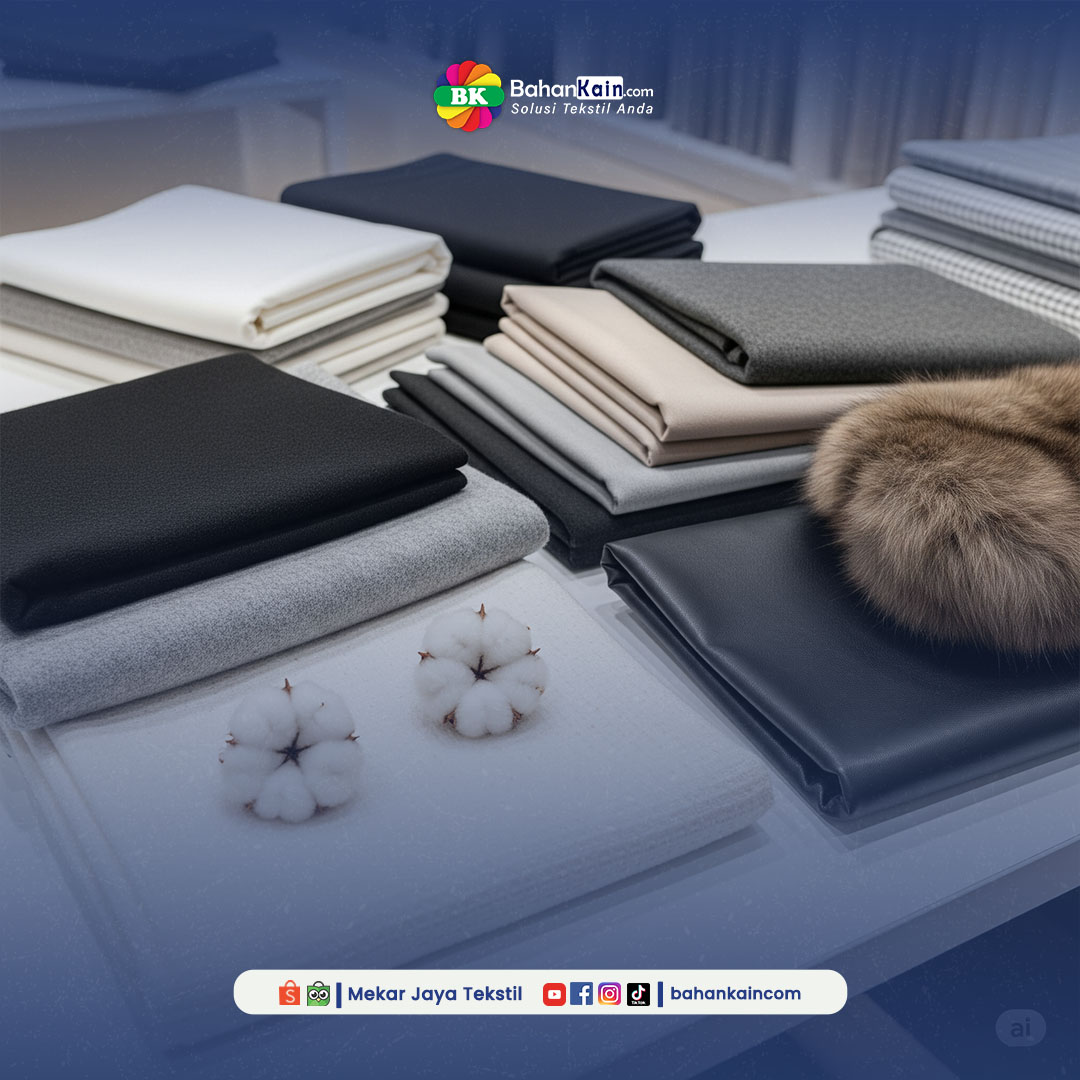 Memahami 5 Bahan Utama dalam Fashion: Cotton, Wool, Synthetic, Leather, dan Fur