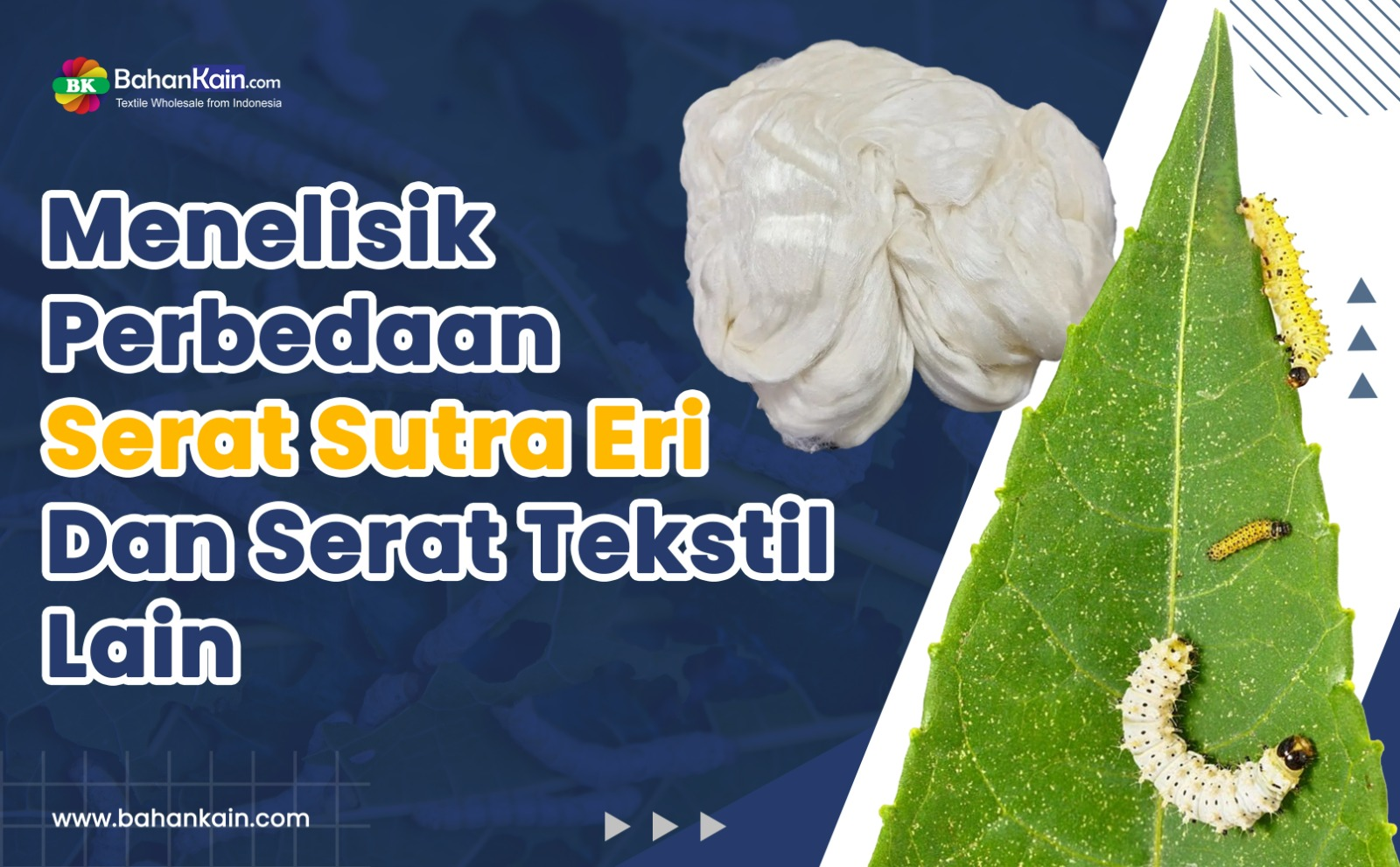 Menelisik Perbedaan Sutra Eri dan Serat Tekstil Lain