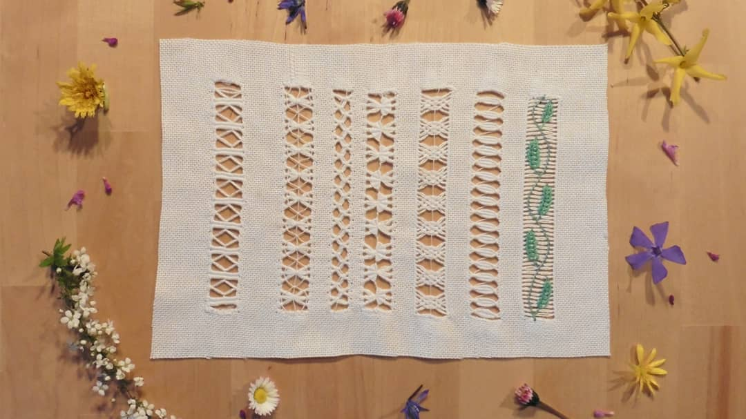 Mengenal Drawn Thread Embroidery dan Cara Membuatnya