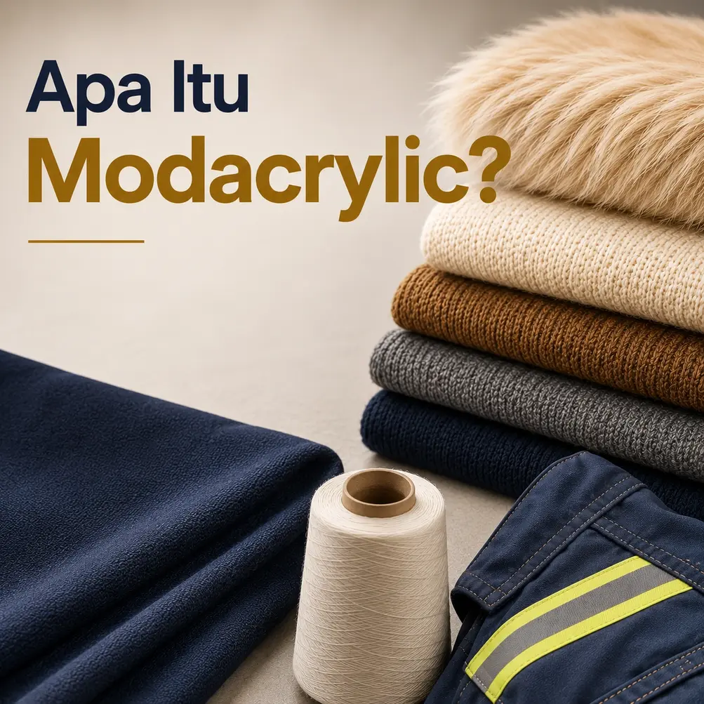 Mengenal Modacrylic, Serat Sintetis Serat Sintetis dengan Ketahanan Api Tinggi untuk Beragam Aplikasi