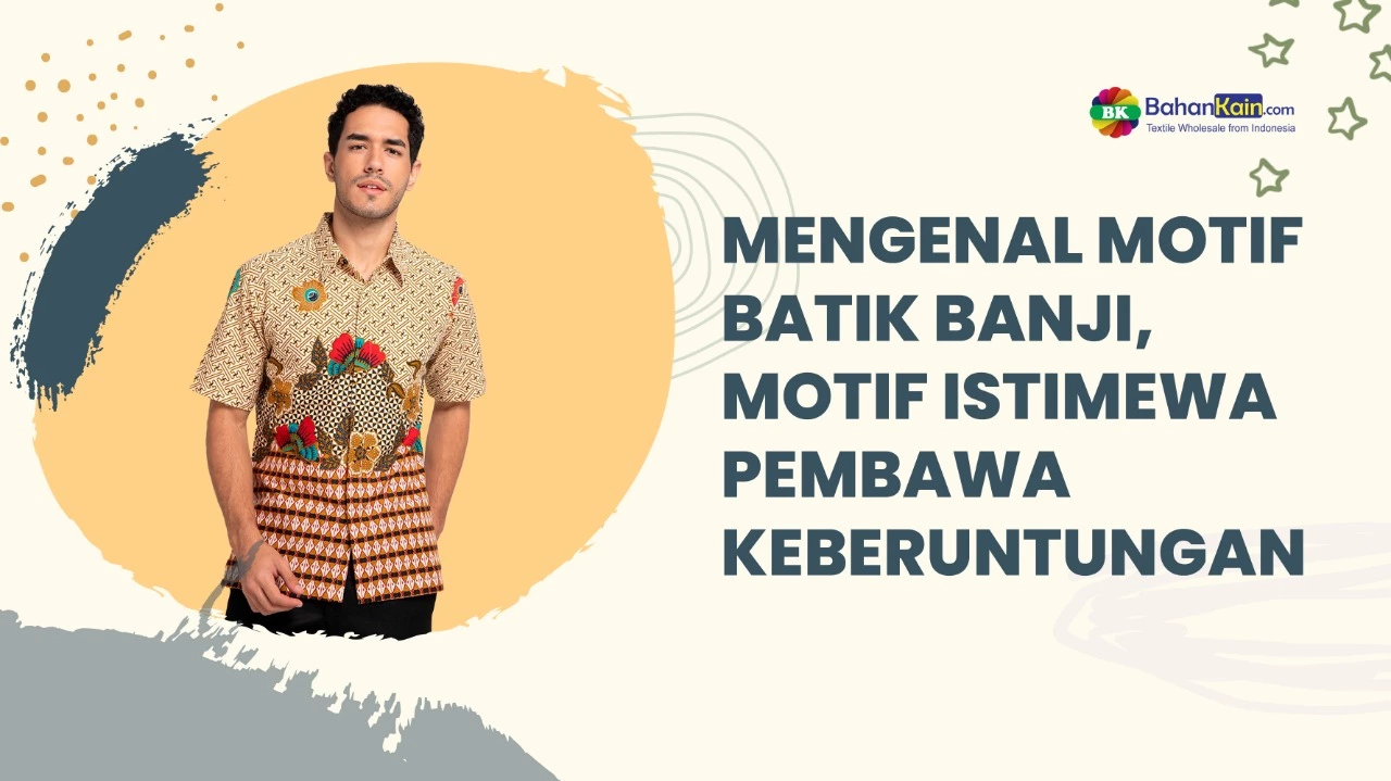 Mengenal Motif Batik Banji, Motif Istimewa Pembawa Keberuntungan
