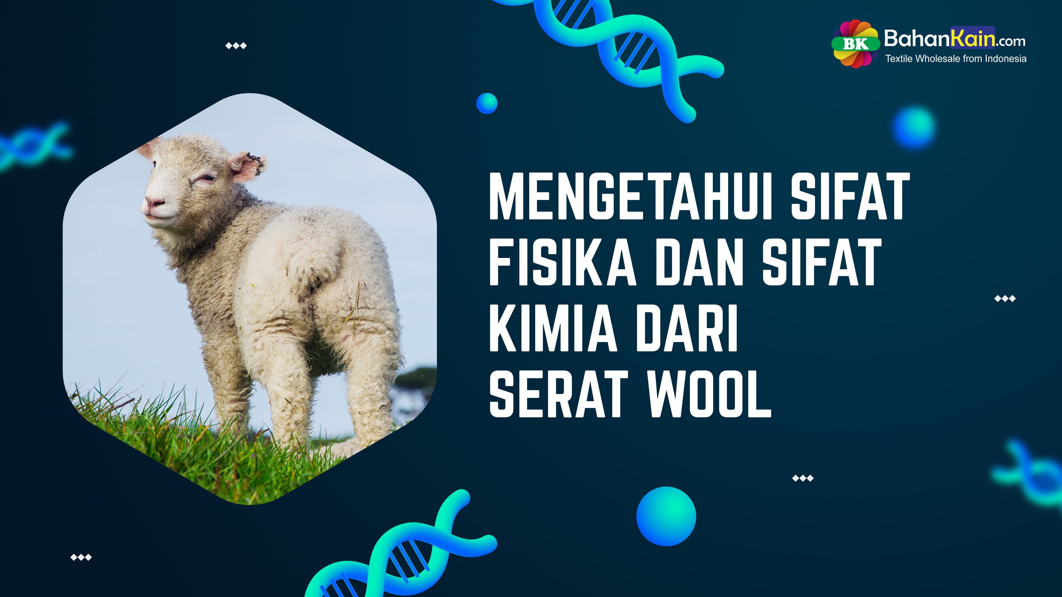 MENGETAHUI SIFAT FISIKA DAN SIFAT KIMIA DARI SERAT WOOL