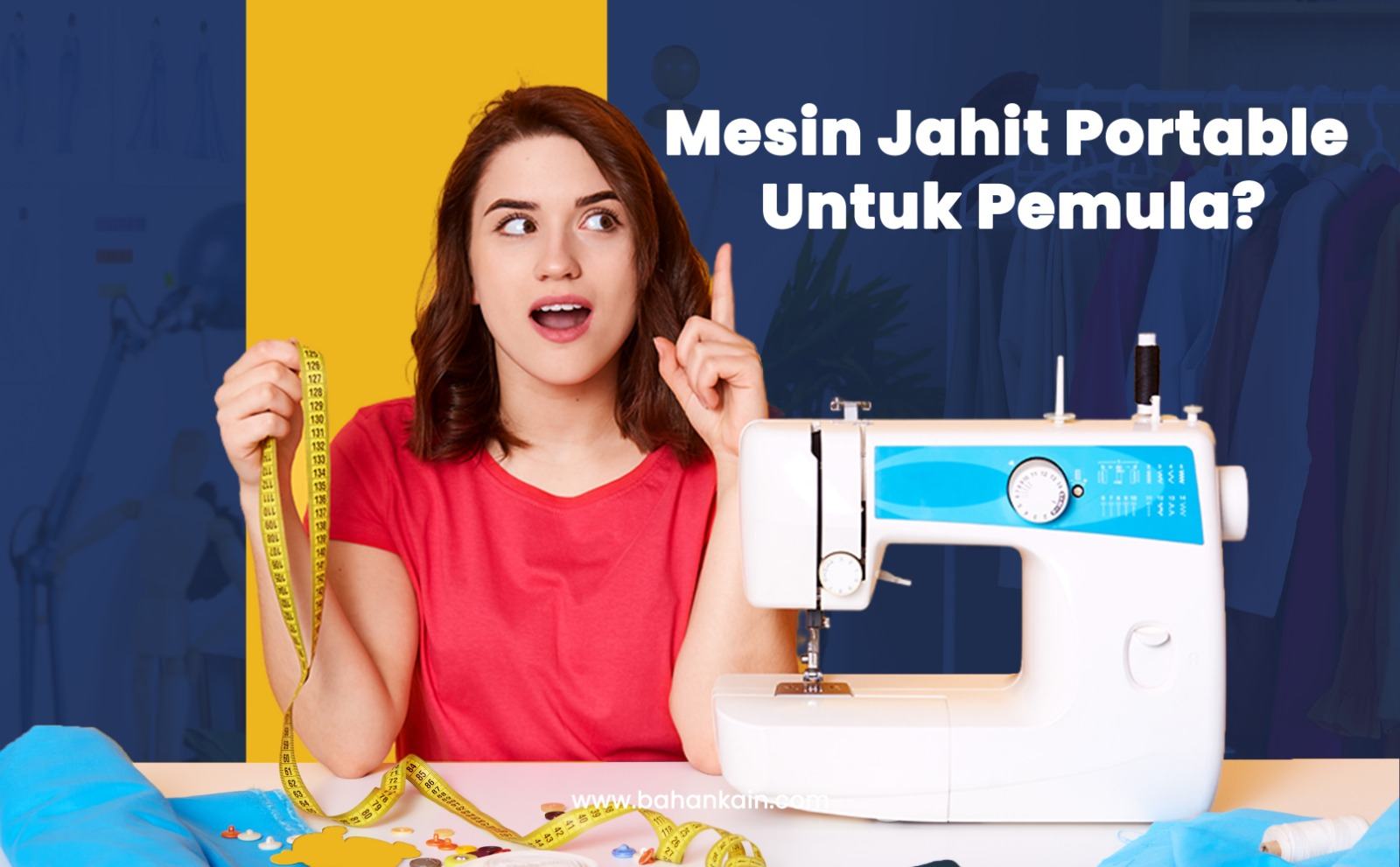 Mesin Jahit Manual VS Portable, Mana Yang Harus Dipilih Untuk Pemula?