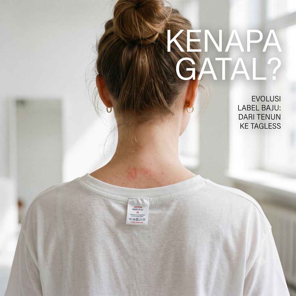Misteri Terpecahkan: Kenapa Label Baju Sering Bikin Gatal? (Dari Kain Kaku Sampai Teknologi ‘Hilang’)