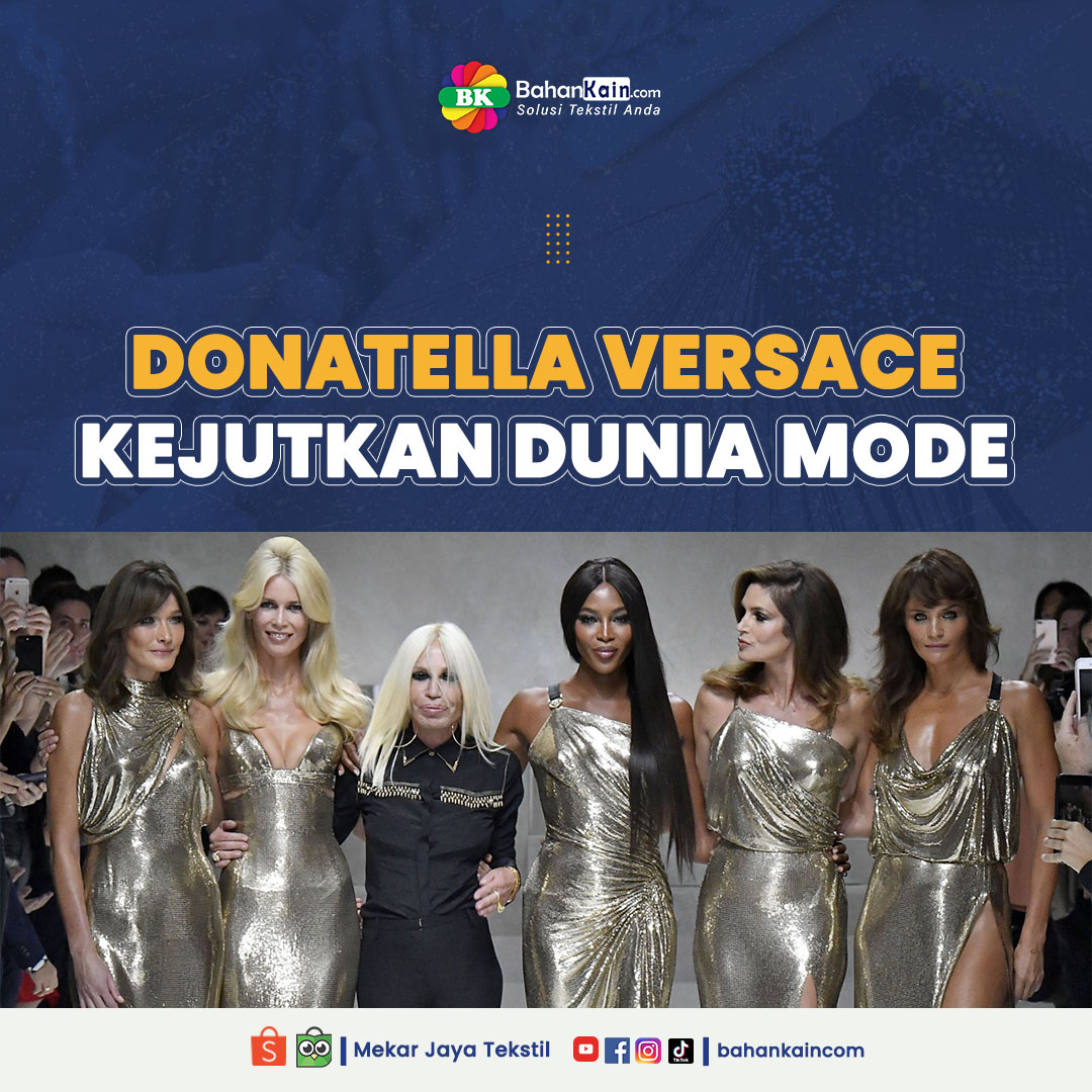 Mundur Dari Posisi Direktur Kreatif, Donatella Versace Kejutkan Dunia Mode!