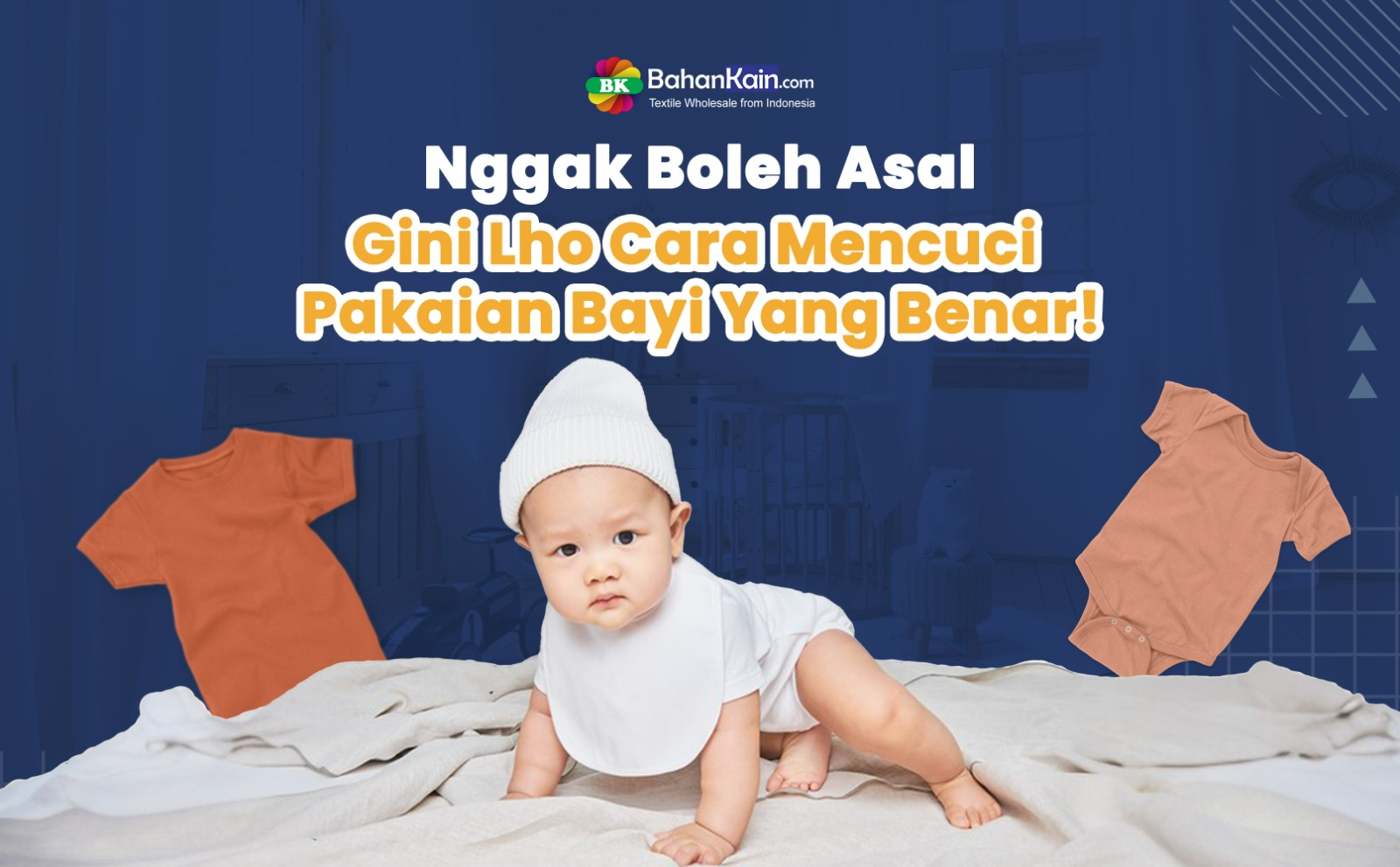 Nggak Boleh Asal, Gini Lho Cara Mencuci Pakaian Bayi Yang Benar