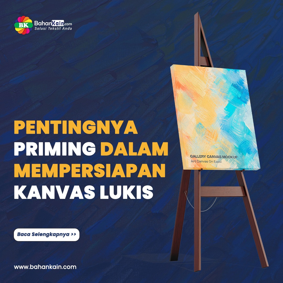 Pentingnya Priming (Gesso) Dalam Mempersiapan Kanvas Lukis