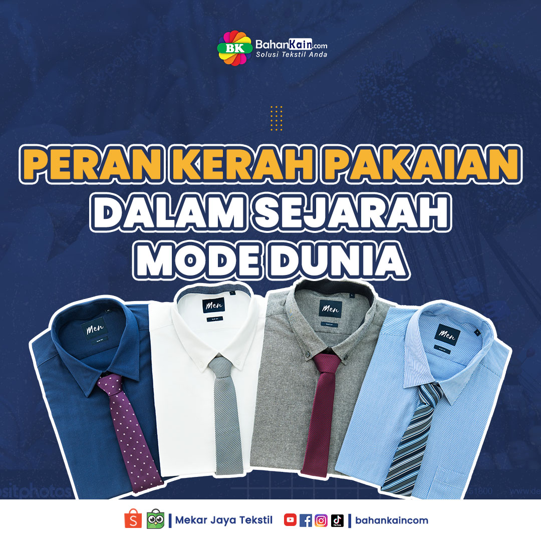 Peran Kerah Pakaian Dalam Sejarah Mode Dunia