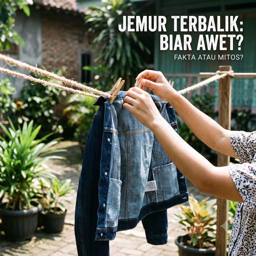Rahasia Jemur Baju: Beneran Perlu Dibalik atau Cuma Mitos Netizen?