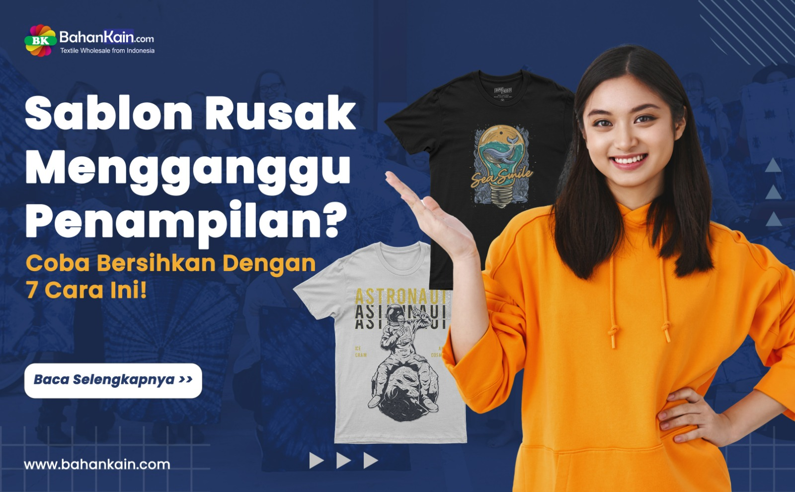 Sablon Rusak Mengganggu Penampilan? Coba Bersihkan Dengan 7 Cara Ini