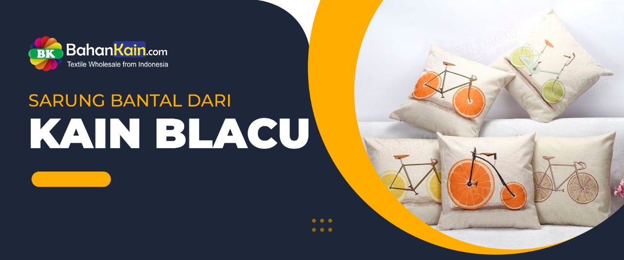 5 Langkah Mudah Membuat Sarung Bantal Sofa Dari Kain Blacu