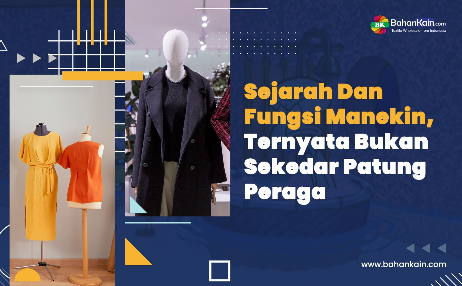 Sejarah Dan Fungsi Manekin, Ternyata Bukan Sekedar Patung Peraga