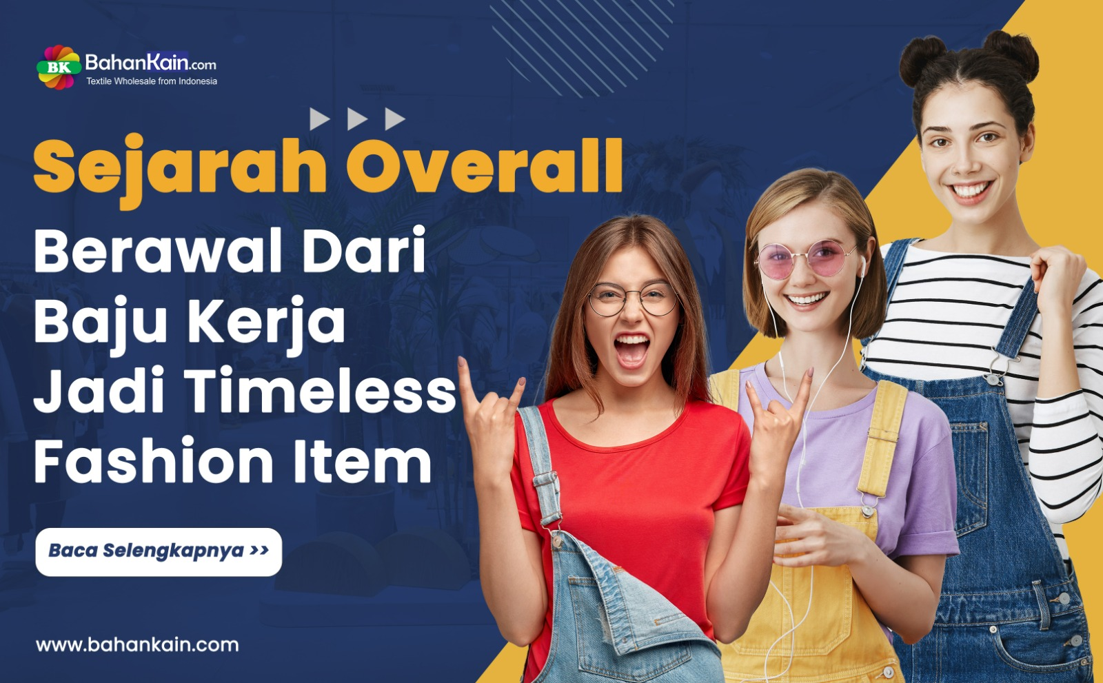 Sejarah Overall, Berawal Dari Baju Kerja Jadi Timeless Fashion Item