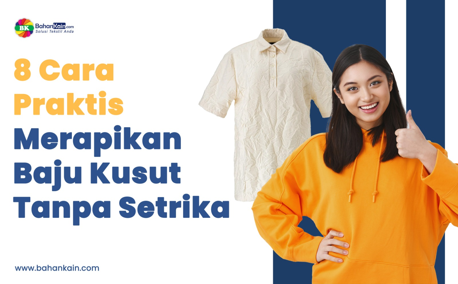 Simak! 8 Cara Praktis Merapikan Baju Kusut Tanpa Setrika